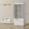 HOMCOM Kleiderschrank mit 2 Soft-Close-Türen Produktbild-Vorschau 3