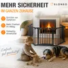 ELONEO Kaminschutzgitter, 75cm hoch, Ofenschutzgitter aus Produktbild-Vorschau 2