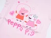 Detské tričko 2 ks PRASIATKO PEPPA svetloružové/biele - Náhľad obrázku produktu 3