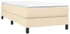vidaXL Box spring bed frame cream 90x190 cm fabric Náhľad obrázku produktu 1