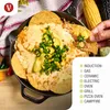 Victoria Calaca Bratpfanne Gusseisenpfanne Emaillierte, Podgląd zdjęcia produktu 3