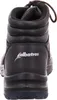 The back view of a black work boot with the Albatros logo on the heel. Produktbild-Vorschau