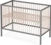Beistellbett 60x120 cm mit Umbauseite - grau/natur - Dreamy Produktbild-Vorschau 14