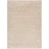 A close-up, top-down view of a cream-colored rug. Produktbild-Vorschau