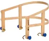 Dossier de luge en bois rond Voir les images du produit 1