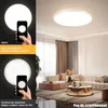 ZMH LED stropní svítidla, bílá, kulaté stropní svítidlo 28 Náhled obrázku produktu 11