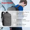 Aspensport Rucksack 19 L Grau meliert Produktbild-Vorschau 7