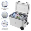 Brisby Kühlbox 45 l – Mobil – 4 Kühlelemente – Mobil – Weiß Produktbild-Vorschau 19