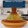 Tajine, originario del Marocco, con ricettario della cucina Anteprima dell’immagine prodotto 7
