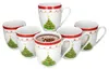 6x Weihnachtstraum Kaffeebecher 340ml Porzellan-Tassen 6 Produktbild-Vorschau 1