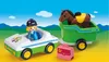 PLAYMOBIL 1.2.3. 70181 Voiture avec remorque pour chevaux Voir les images du produit 9