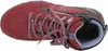 A top-down view of a red hiking boot. Produktbild-Vorschau