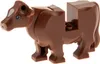1x Lego Tier Kuh rot braun weiß Milchkuh Bauernhof 10193 Produktbild-Vorschau 1