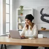 Czapka beanie, jednolity kolor, czarny Podgląd zdjęcia produktu 6