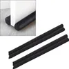 2x VOSSBACH Mikrofaser Tür Zugluftstopper Schwarz mit Produktbild-Vorschau 1
