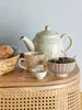 Maple Teekanne, Grün, Steingut Produktbild-Vorschau 3