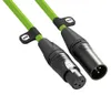 Cable XLR de alta calidad, XLR6M-G, color verde (6 metros) Vista previa de la imagen del producto 2