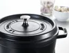 Staub 40509-863-0, 8,35 l, Schwarz, Eisenguss, Emaille, Produktbild-Vorschau 12