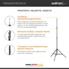 Walimex WT-803, 3 gambe, nero, 2 m, 1,04 kg Anteprima dell’immagine prodotto 13