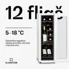 Klarstein vinotéka, 1 zóna, malá, 32 l, sklenené dvere, Náhľad obrázku produktu 3