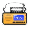Núdzové solárne rádio FM/AM ručná generácia energie Náhľad obrázku produktu 2