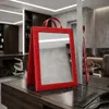 Spiegel Q-32-RED grote kappersspiegel met handvat Productafbeelding-voorbeeld 8