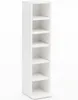 Design Bücherregal WL5.336 21x91x20cm mit 6 Fächern Weiß | Produktbild-Vorschau 1