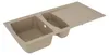 Küchenspüle Einbauspüle Spüle Granit Mineralite 100 x 50 Produktbild-Vorschau 9