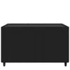 vidaXL Garten-Couchtisch Quadratisch Schwarz 50x50x30 cm Produktbild-Vorschau 4