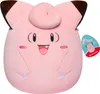 A pink Clefairy Squishmallow plush toy with a tag. Náhled obrázku produktu