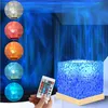Luce notturna USB Aurora lampada RGB 3D, proiettore di onde Anteprima dell’immagine prodotto 1