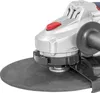 Close-up view of an angle grinder. Produktbild-Vorschau