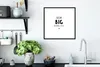 MuchoWow® Gerahmtes Poster Zitate - Dream big little one - Produktbild-Vorschau 4
