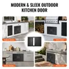 Porte d'accès au barbecue VEVOR, 762 x 533 x 46 mm, Double Voir les images du produit 6