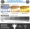 LED Badspiegel Rund 60cm Kalt/Neutral/Warmweiß dimmbar Produktbild-Vorschau 6