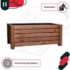 KOTARBAU® Blumenkasten 60x33x25cm Pflanzkasten mit Vlies Produktbild-Vorschau 5