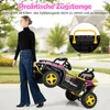 COSTWAY Auto elettrica per bambini a 2 posti, 24 V Auto Anteprima dell’immagine prodotto 9