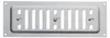 SOTECH Lüftungsgitter oval 260 x 90 mm – Edelstahl, Produktbild-Vorschau 1