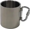 MFH Tasse Edelstahl Karabiner doppelwandig ca. 300ml Produktbild-Vorschau 3