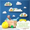 Outentin Wandregal Wolke Kinderzimmer - Wolken Regal Produktbild-Vorschau 5