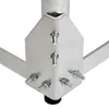PremiumX Balkonständer 40x40cm Aluminium 1m Mast Ø 50mm Produktbild-Vorschau 4
