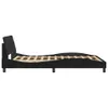Design Bettgestell mit Kopfteil Schwarz 140x190 cm Samt, Produktbild-Vorschau 5