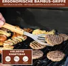 bremermann Grillbesteck 3er Set | Edelstahl mit Produktbild-Vorschau 3