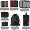 Set de voyage de 7 organiseurs de valise imperméables, Voir les images du produit 16