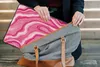 MuchoWow® Laptop Hülle 15 Zoll Rosa - Geode - Achatstein - Produktbild-Vorschau 7