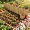 XMTECH Beeteinfassung aus Holz, Flexibler Rollzaun 40 × 200 Produktbild-Vorschau 11