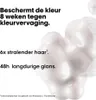 Marketing image with text highlighting product benefits and a close-up of product texture. Anteprima dell’immagine prodotto