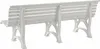 Gartenbank BORKUM 4-Sitzer Länge 2000 mm, weiß Produktbild-Vorschau 2