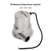 A silver DC hydro generator with a black cable is shown against a white background. Náhled obrázku produktu