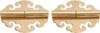 Antike Türbänder Messing, 6x5.6cm, goldene Scharniere für Produktbild-Vorschau 5